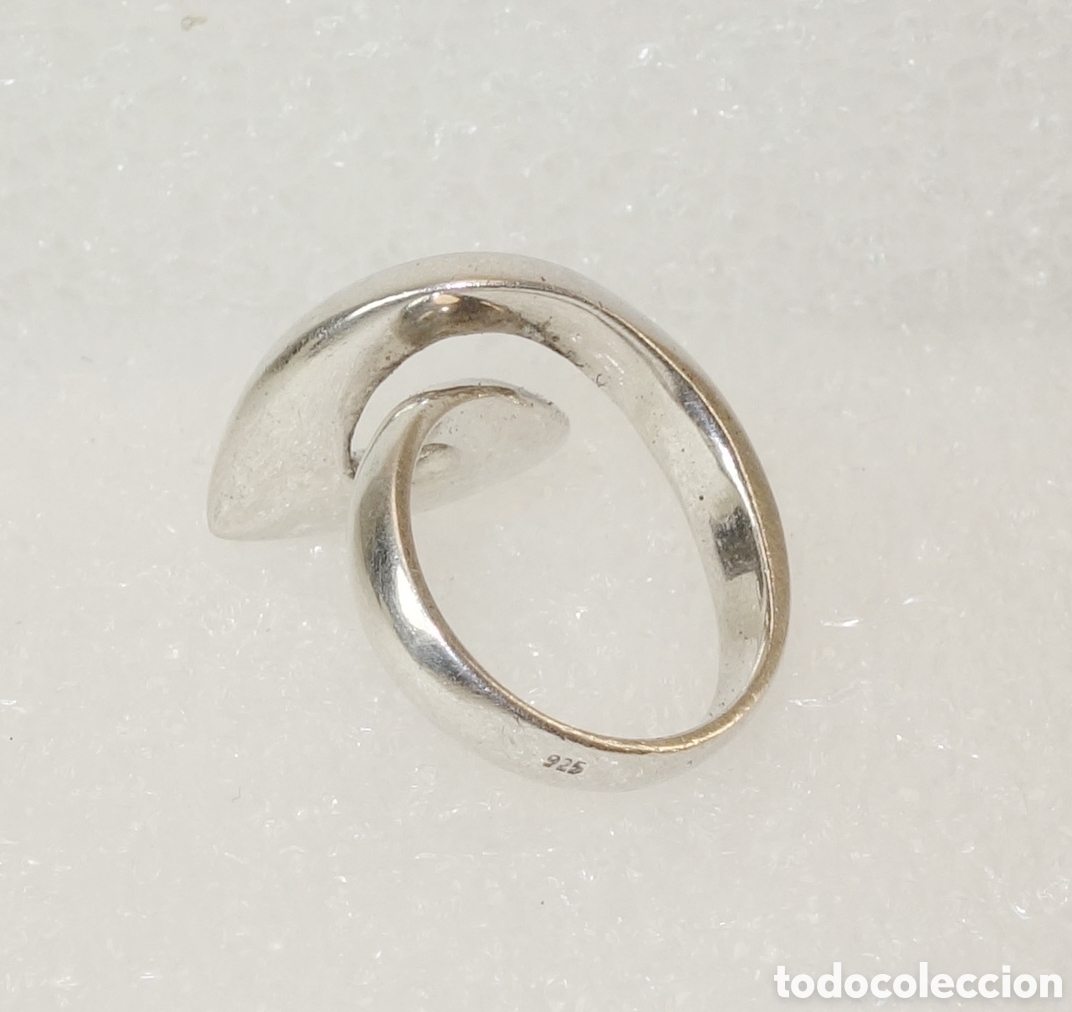 Joyeria: Anillo plata 925 dise&ntilde;o Lazo coraz&oacute;n - Foto 4