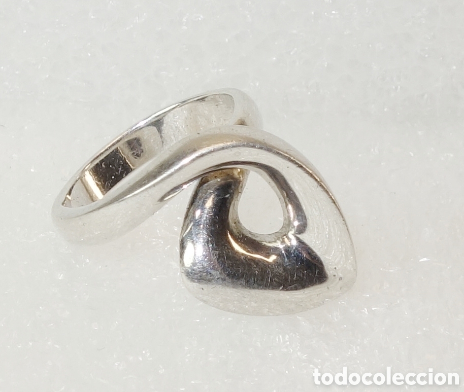 Joyeria: Anillo plata 925 dise&ntilde;o Lazo coraz&oacute;n - Foto 3