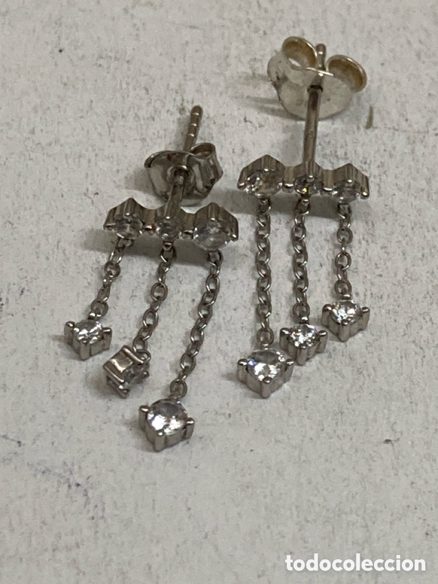 Joyeria: Pendientes de plata P475