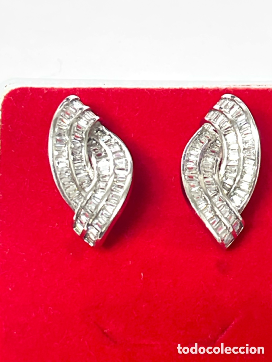 Joyeria: Pendientes de plata nuevos sin usar/ P466