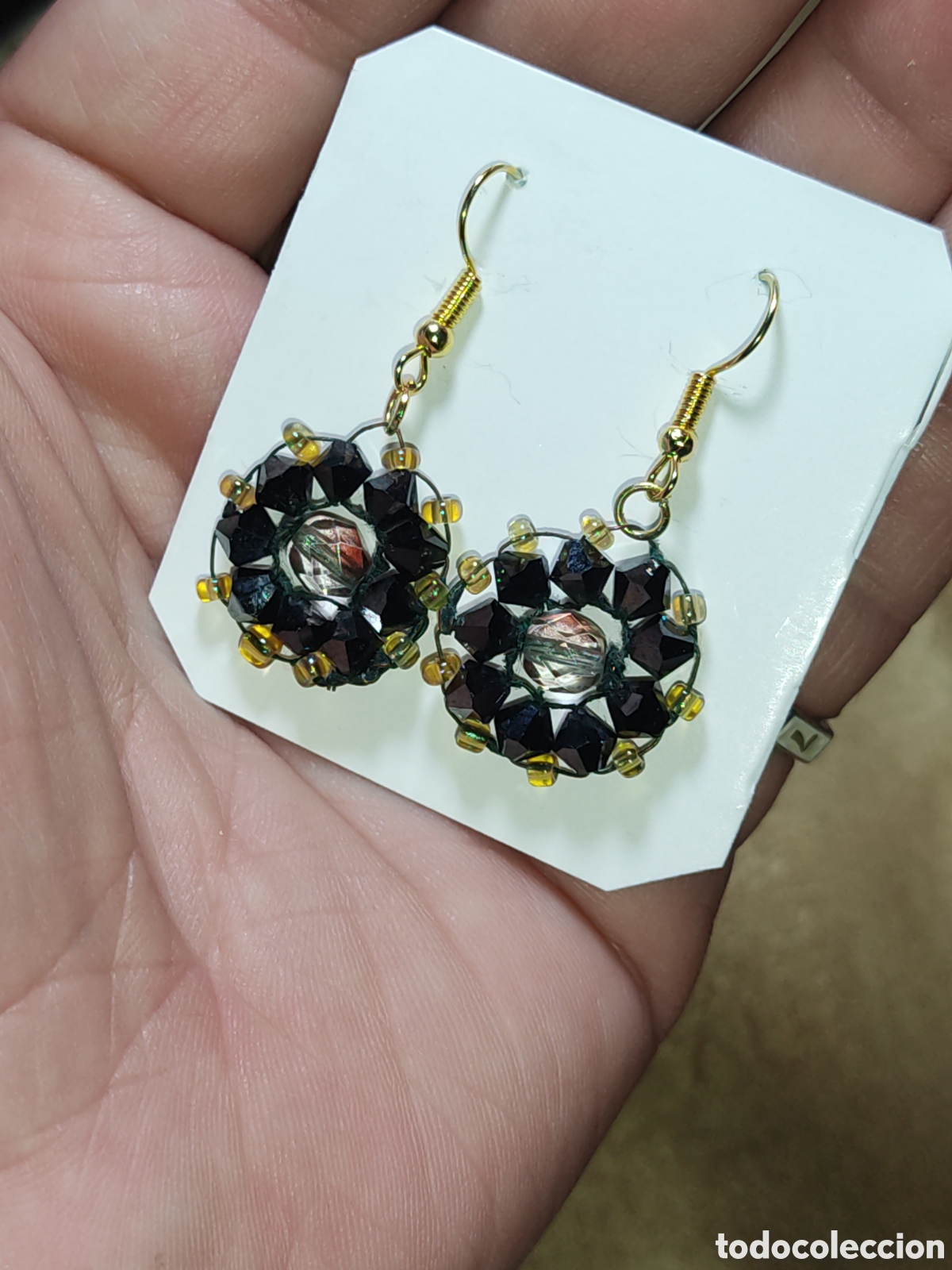 Joyeria: Pendientes de cristal Vintage. - Foto 2