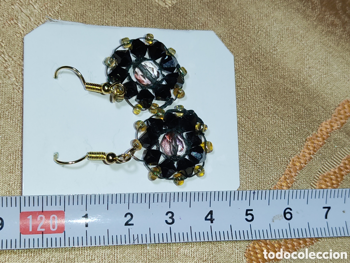 Joyeria: Pendientes de cristal Vintage. - Foto 4