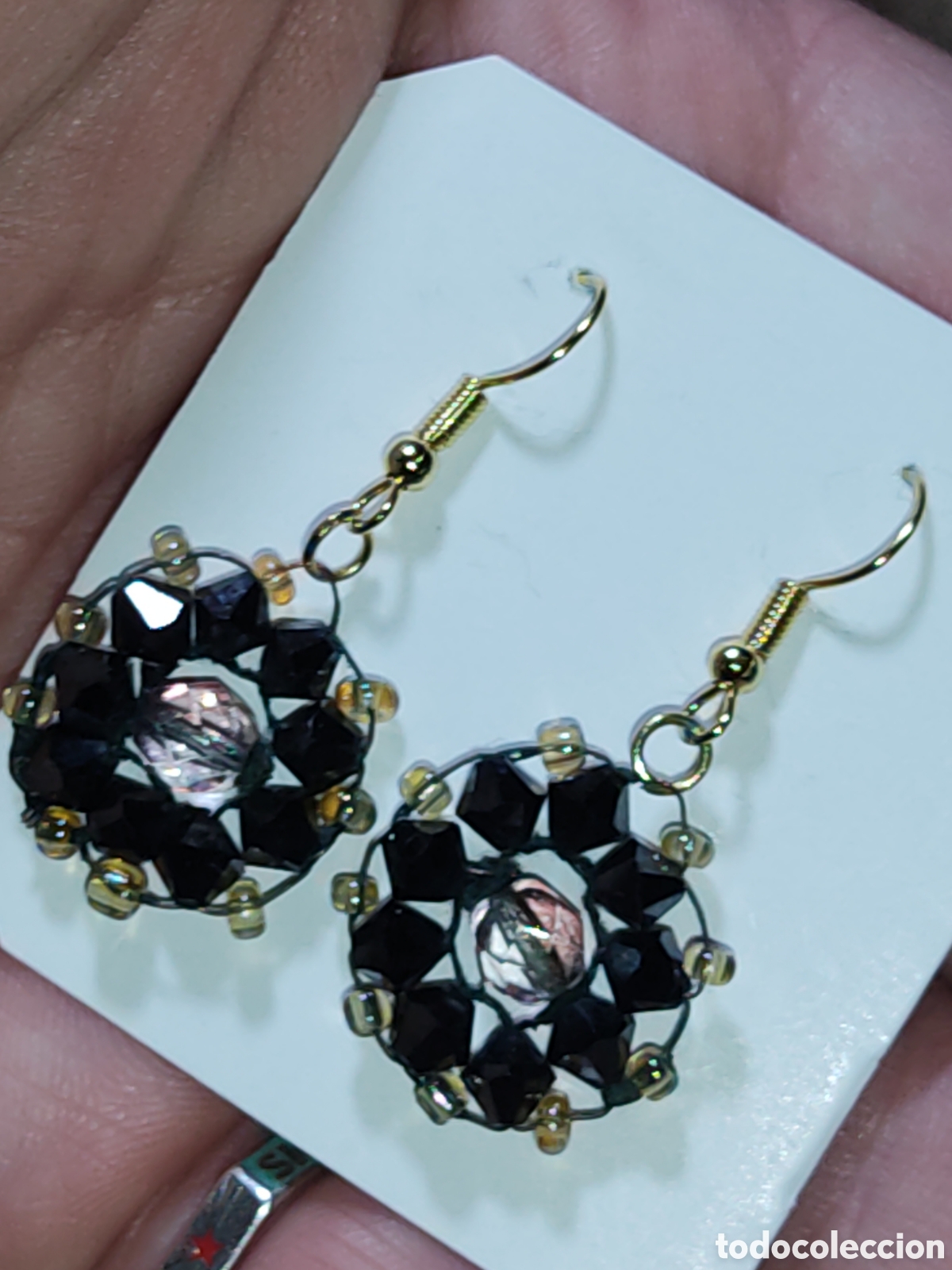 Joyeria: Pendientes de cristal Vintage. - Foto 6