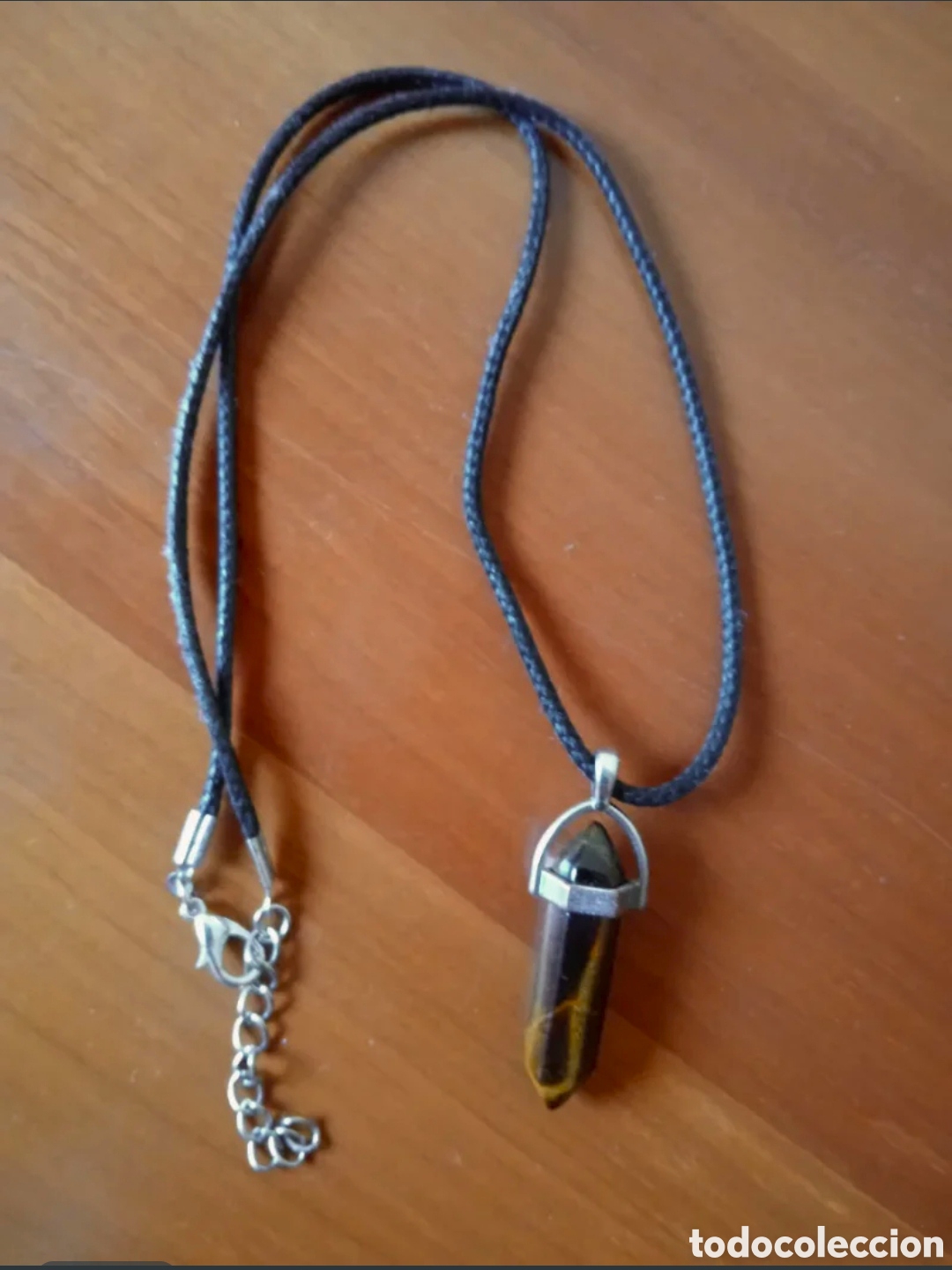 Joyeria: Collar Ojo de Tigre Hexagonal - Foto 2