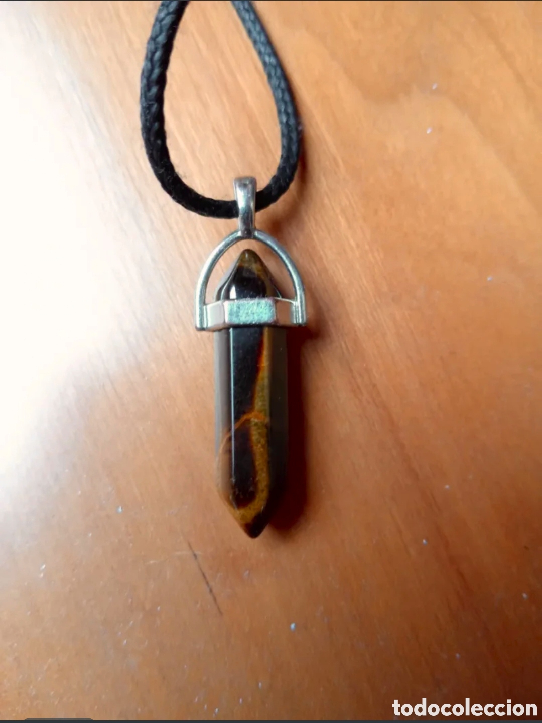 Joyeria: Collar Ojo de Tigre Hexagonal - Foto 1