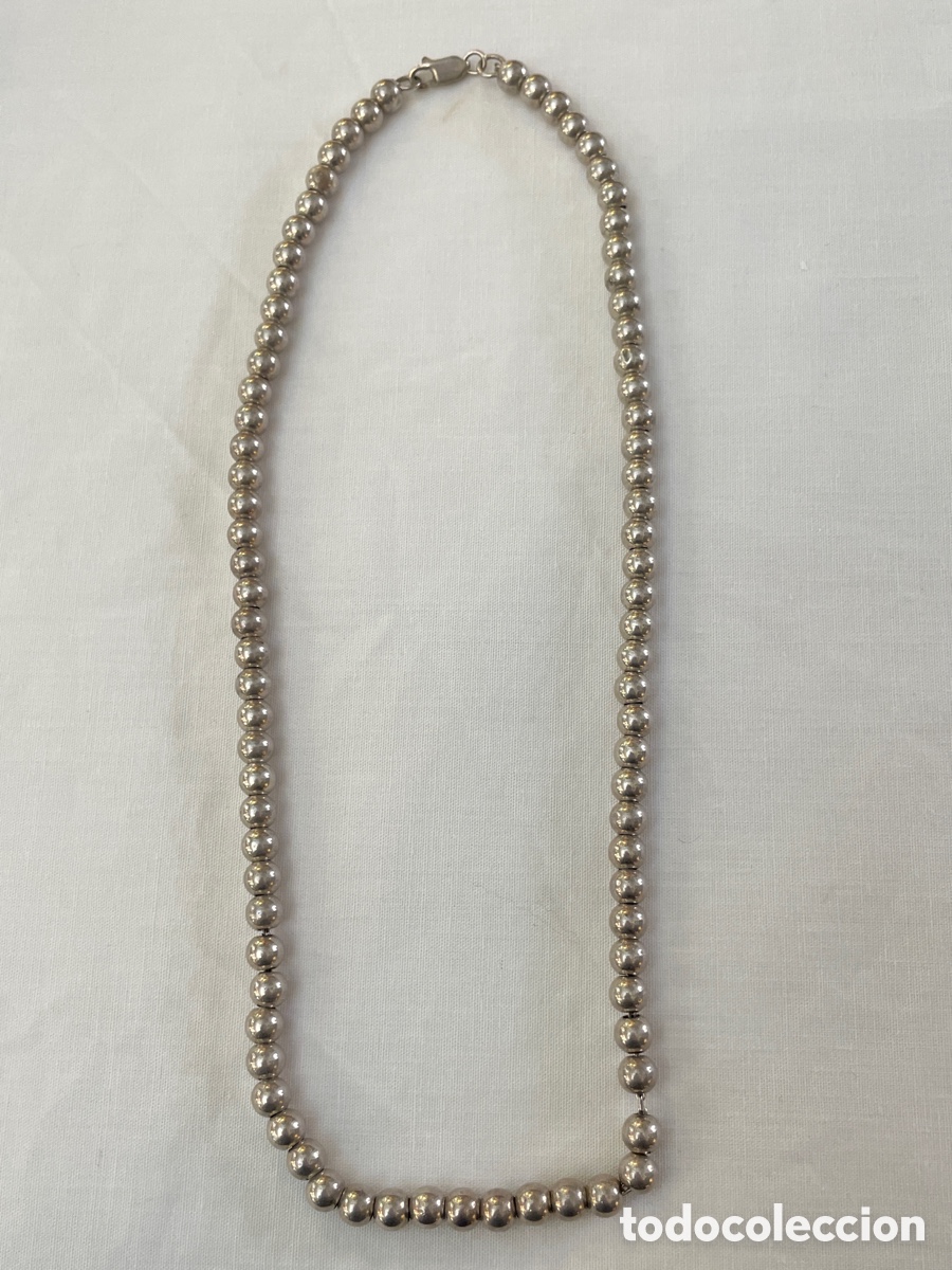 Joyeria: Collar plata siglo XX - Foto 2