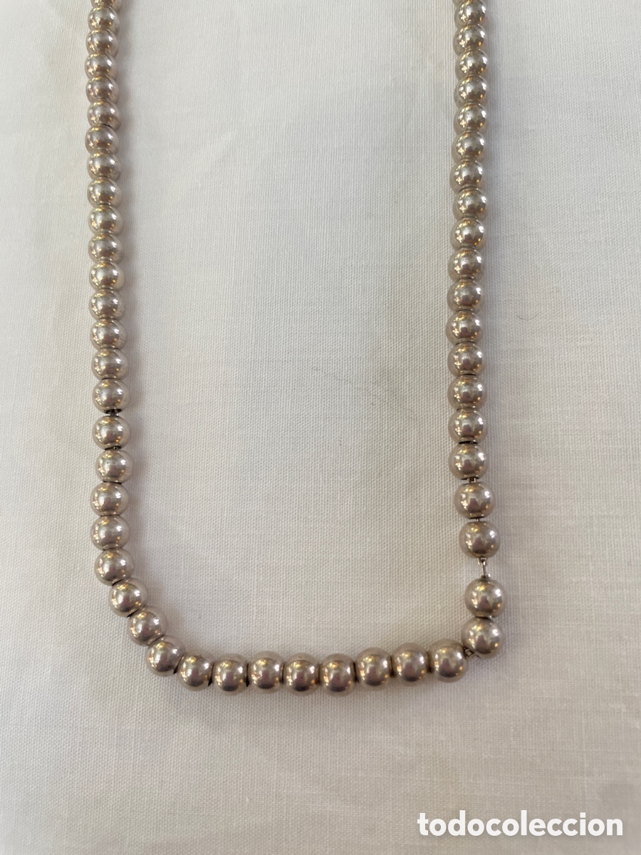 Joyeria: Collar plata siglo XX - Foto 4