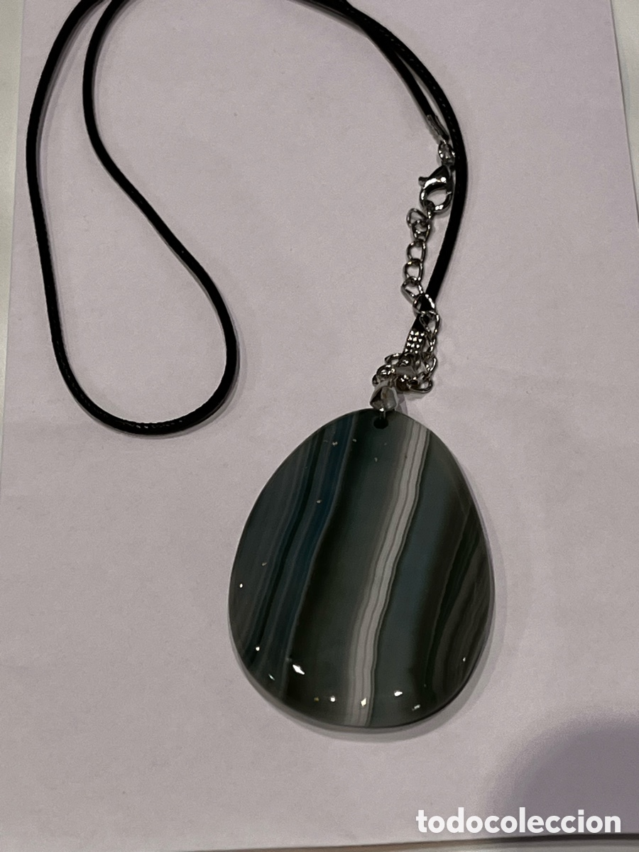 Joyeria: Gema Aut&eacute;ntica con cord&oacute;n de cuero - Foto 2