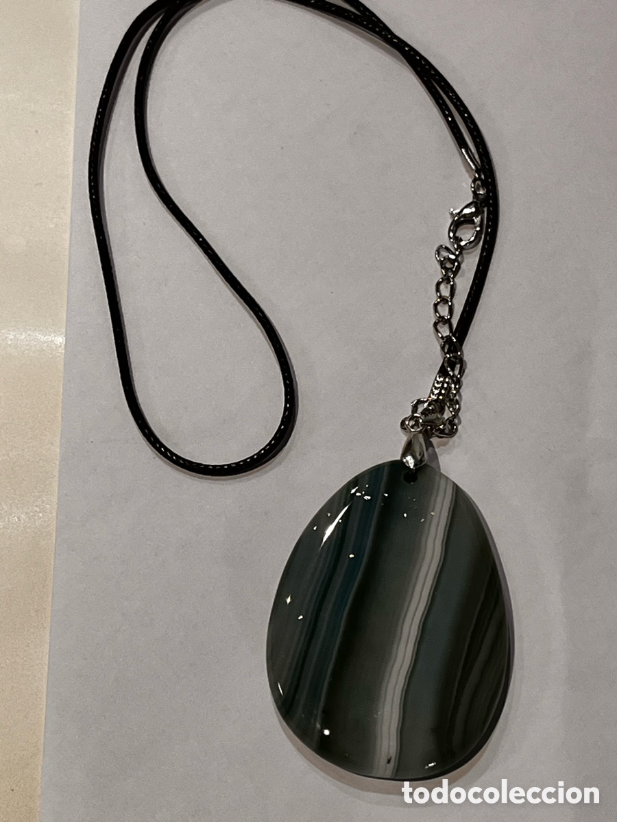 Joyeria: Gema Aut&eacute;ntica con cord&oacute;n de cuero - Foto 4