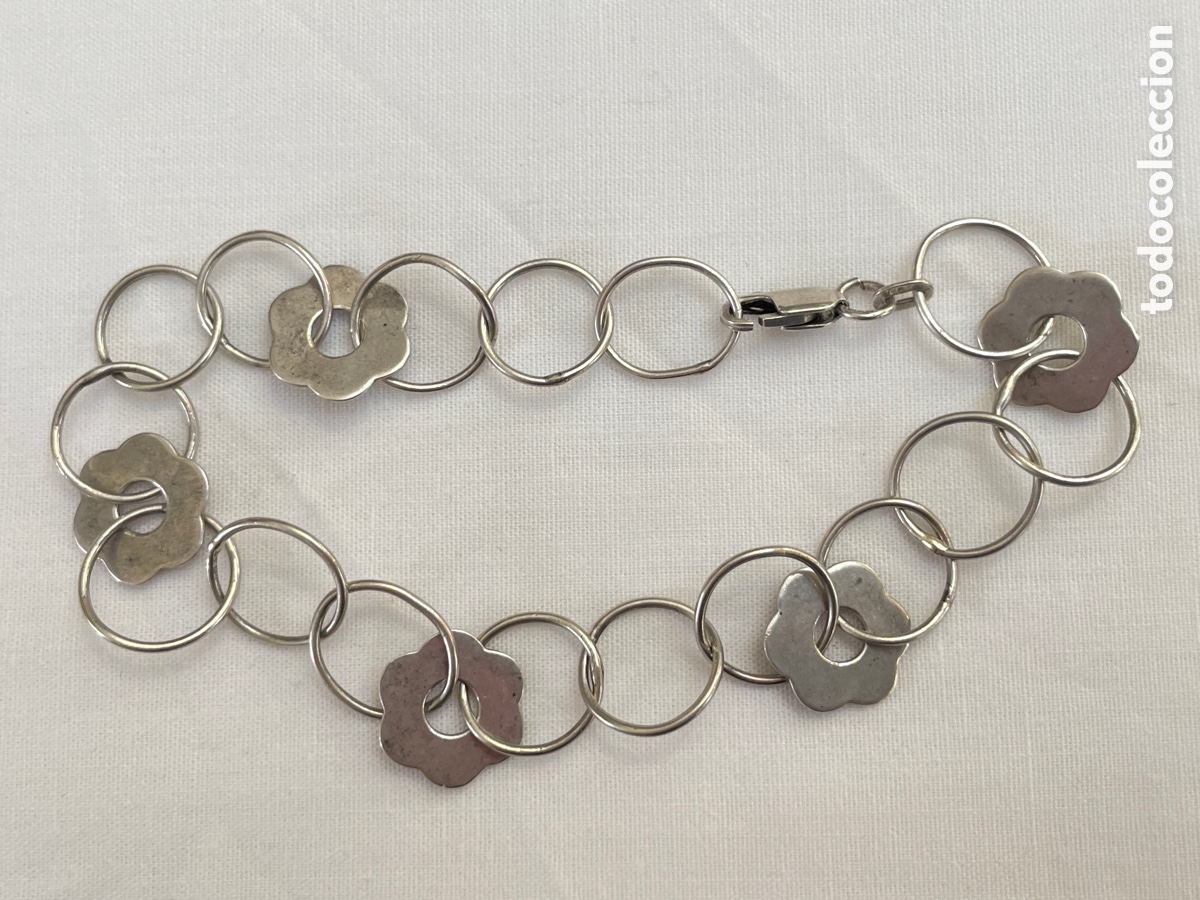 Joyeria: Pulsera plata siglo XX - Foto 2