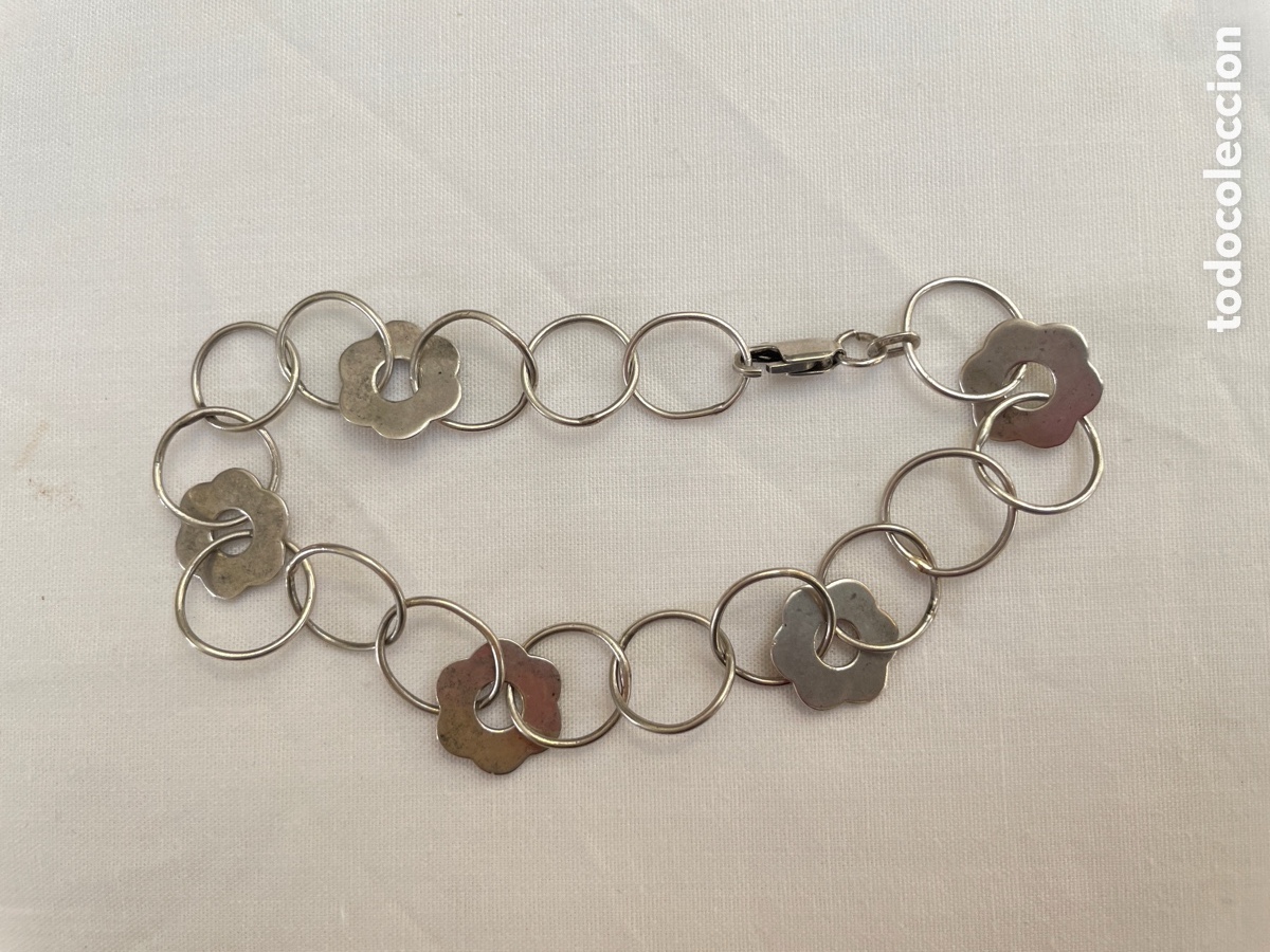 Joyeria: Pulsera plata siglo XX - Foto 1
