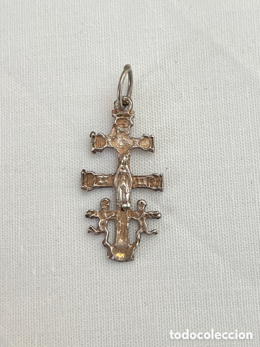 Joyeria: Colgante plata Cruz de Caravaca
