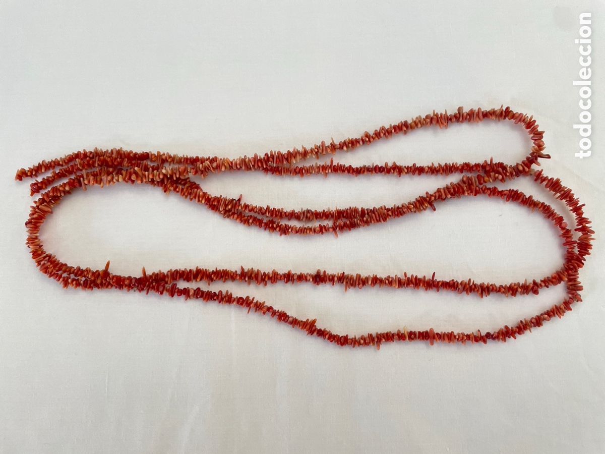 Joyeria: Collar de corales siglo XIX