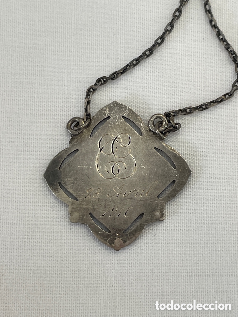 Joyeria: Collar de plata y turquesas siglo XX - Foto 4