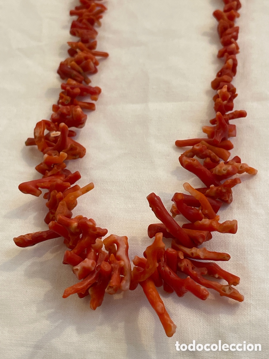 Joyeria: Collar coral siglo XX - Foto 4