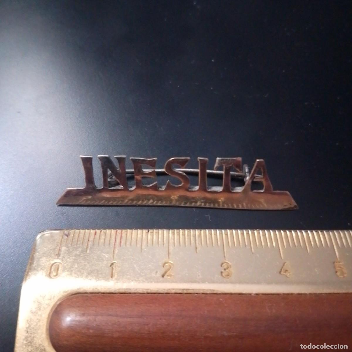 Joyeria: Broche alfiler nombre Inesita
