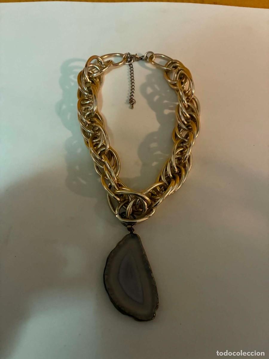 Joyeria: collar vintage con piedra
