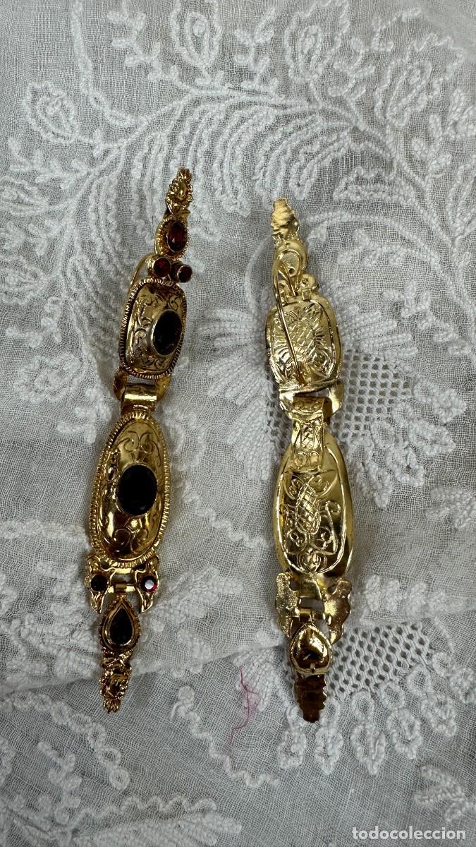 Joyeria: Pendientes de picos. 10 cm. - Foto 5