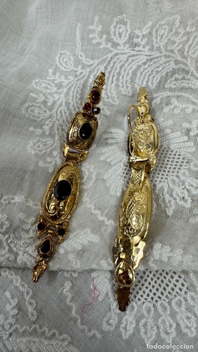 Joyeria: Pendientes de picos. 10 cm. - Foto 6