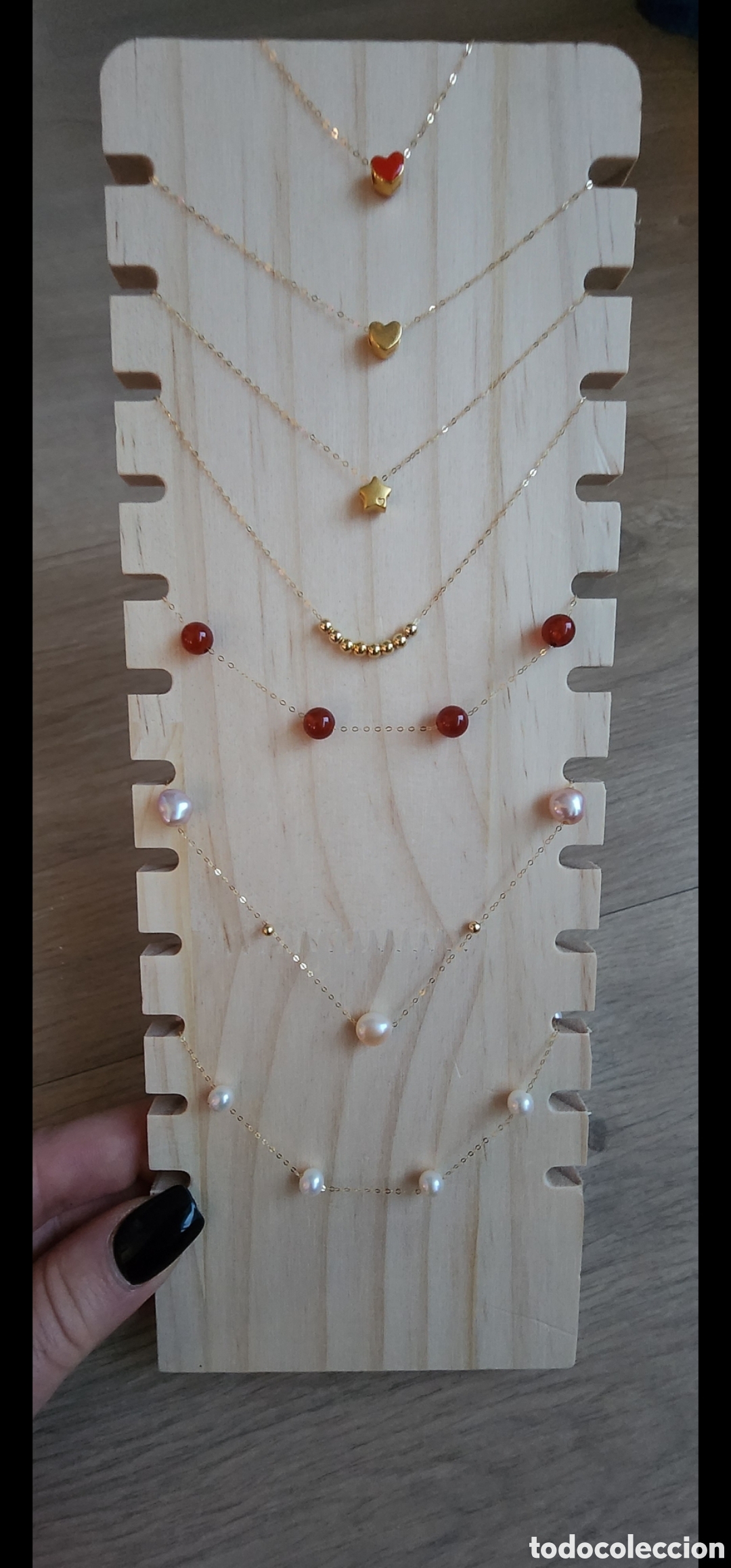 Joyeria: 7 collares oro 18k aut&eacute;ntico
