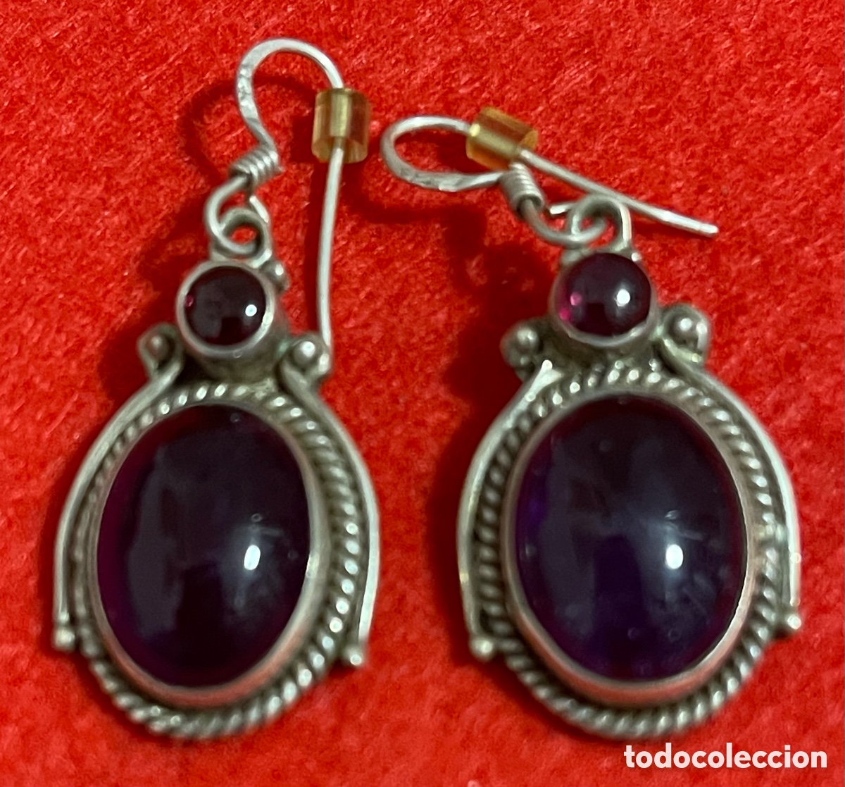 Joyeria: Simp&aacute;tica, pareja de pendientes en plata de ley contrastada - Foto 3