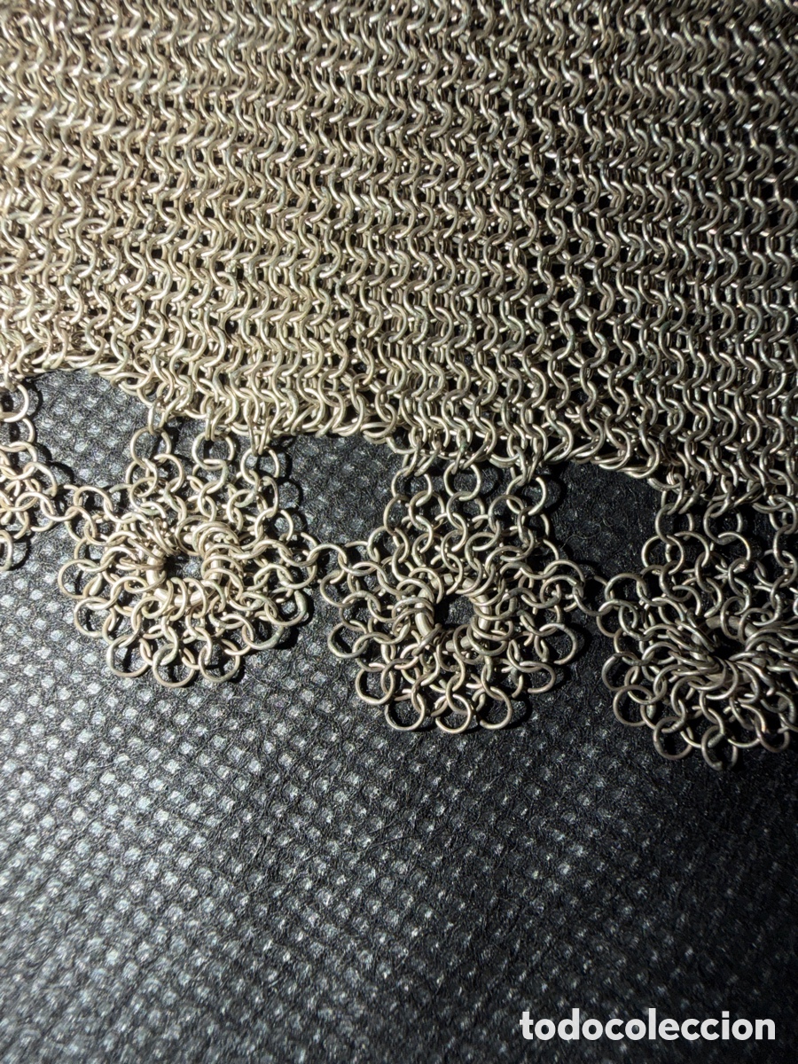 Joyeria: Bolso antiguo de plata (1900) - Foto 3