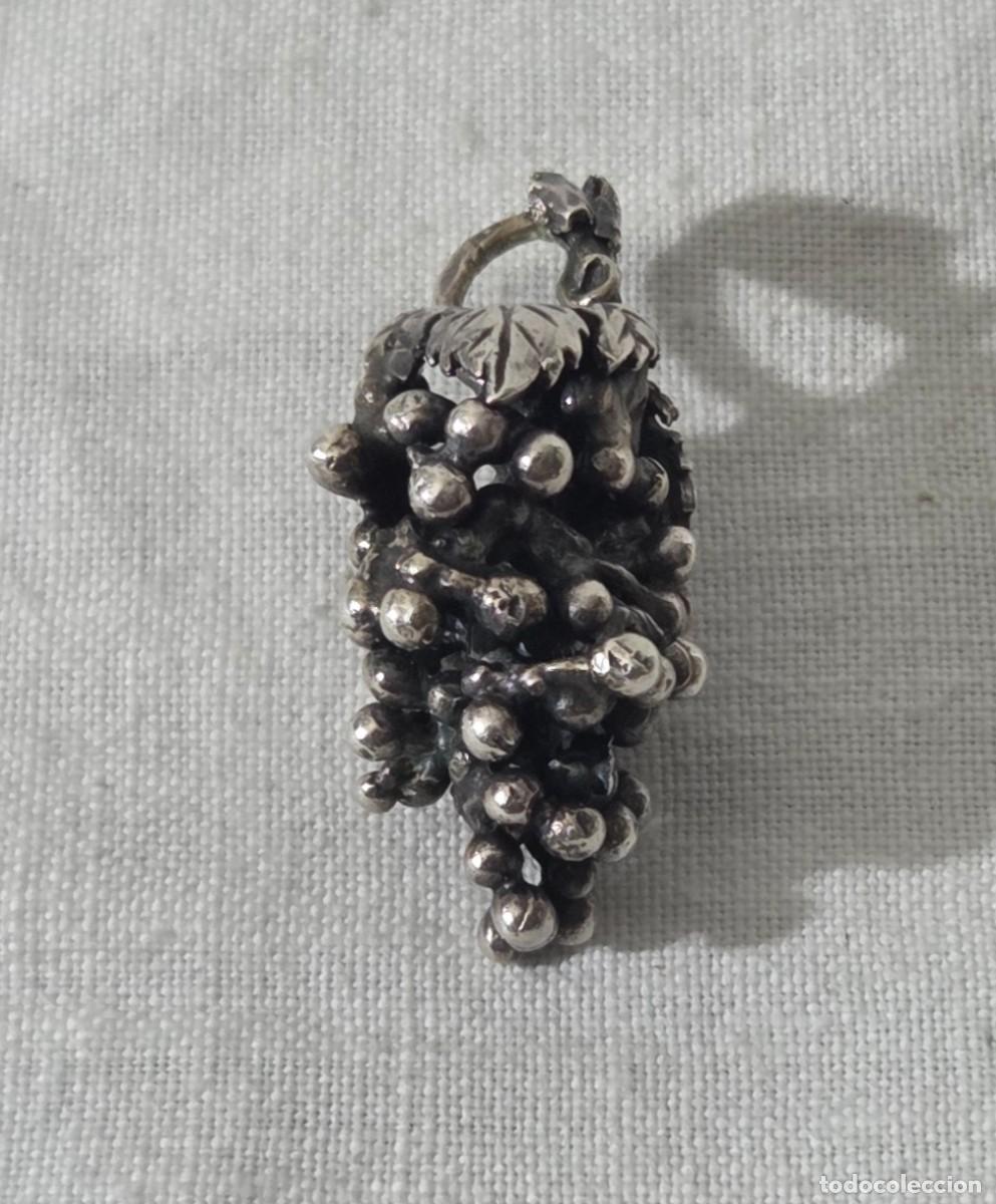 Joyeria: Colgante en forma de racimo de uvas en plata 925 - Foto 2