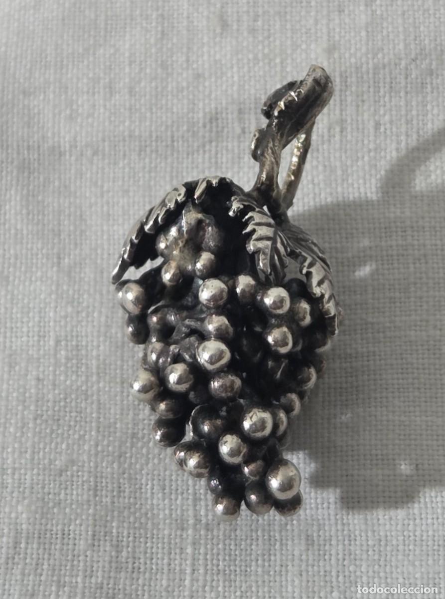 Joyeria: Colgante en forma de racimo de uvas en plata 925 - Foto 3