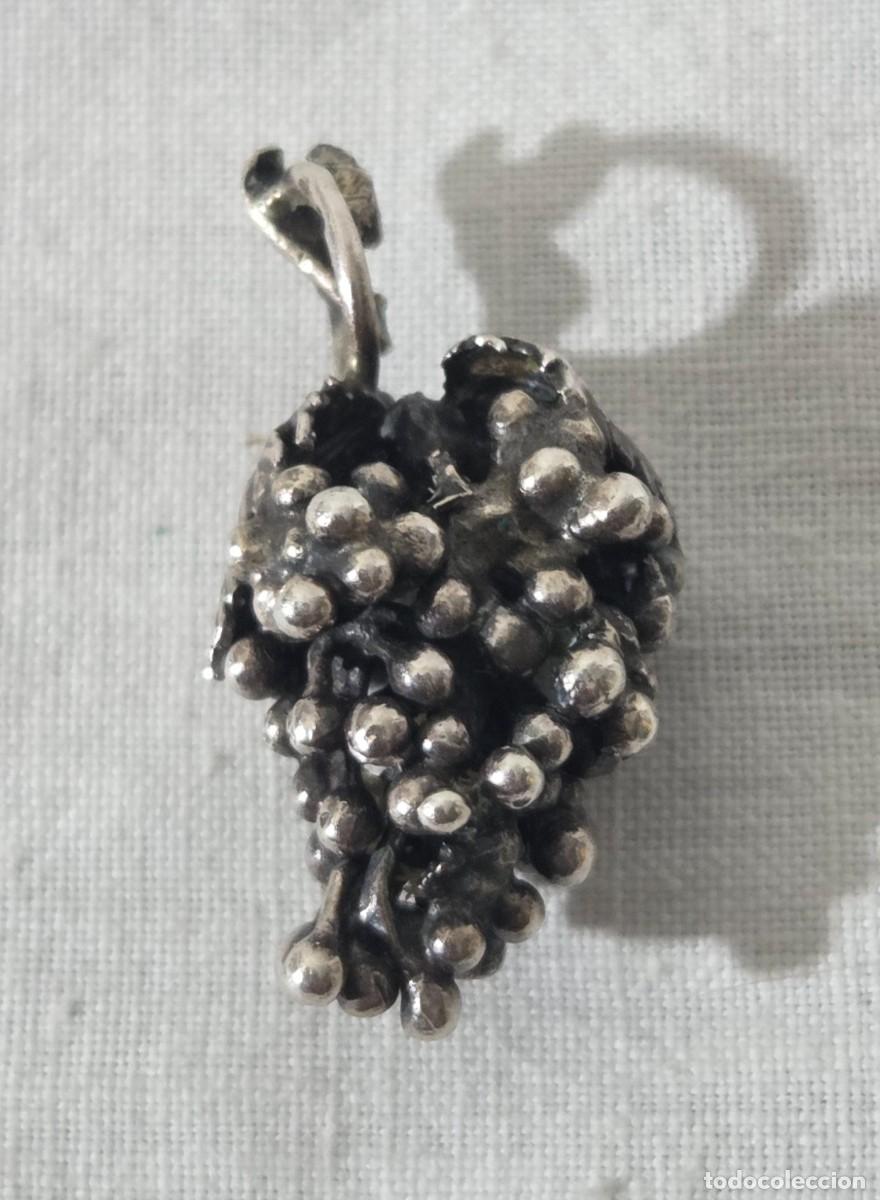 Joyeria: Colgante en forma de racimo de uvas en plata 925 - Foto 5