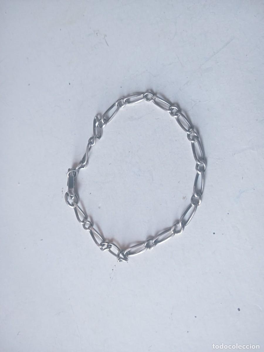 Joyeria: BONITA PULSERA ANTIGUA PLATA 925