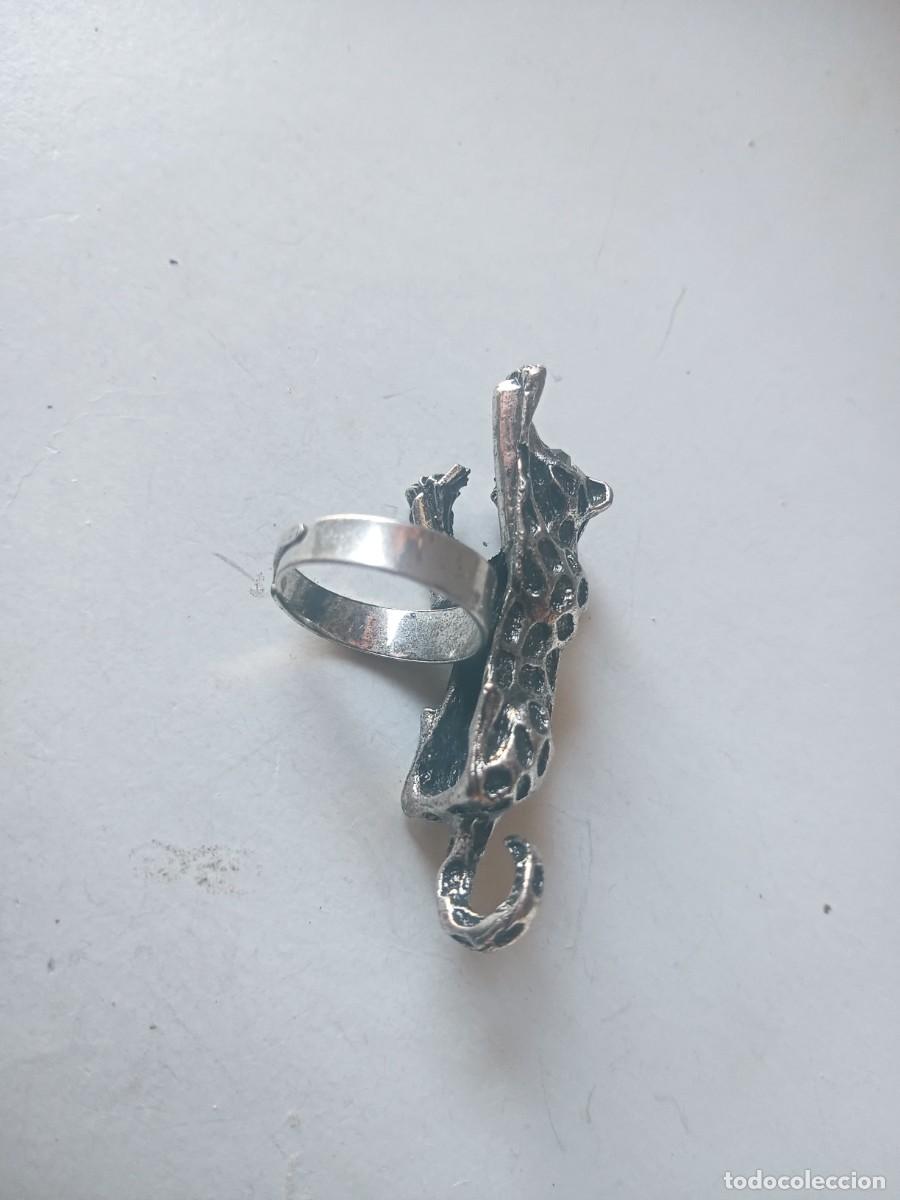 Joyeria: BONITO ANILLO ANTIGUO. TIGRE - Foto 3