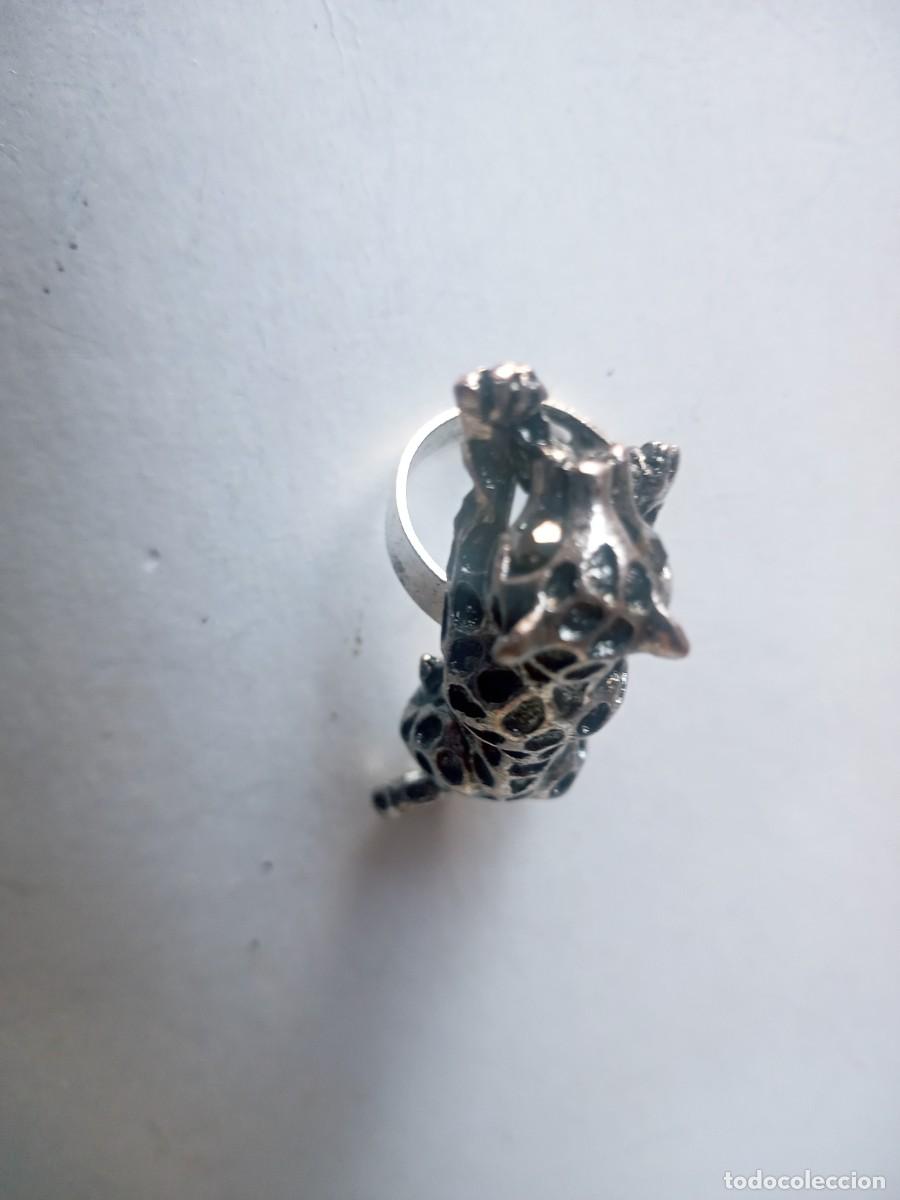 Joyeria: BONITO ANILLO ANTIGUO. TIGRE - Foto 6