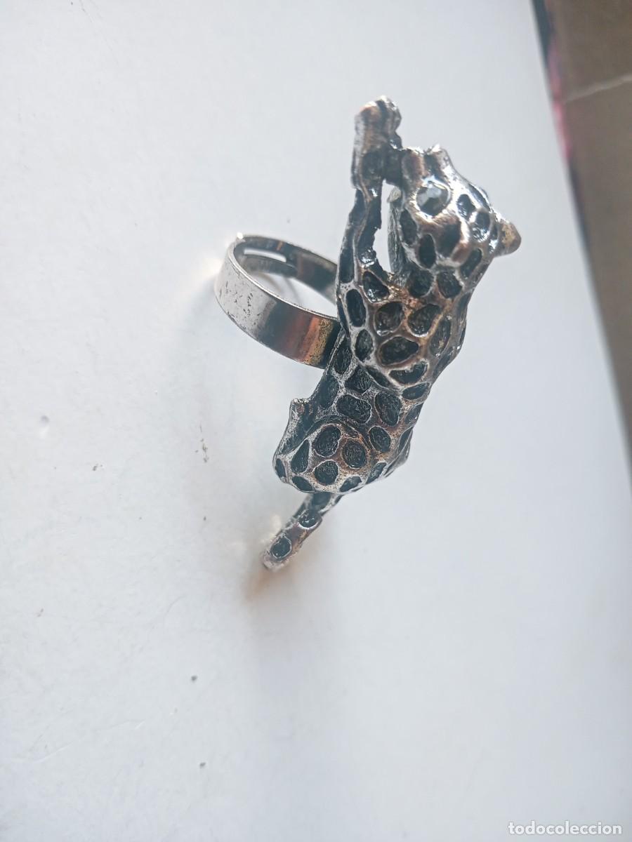 Joyeria: BONITO ANILLO ANTIGUO. TIGRE - Foto 8