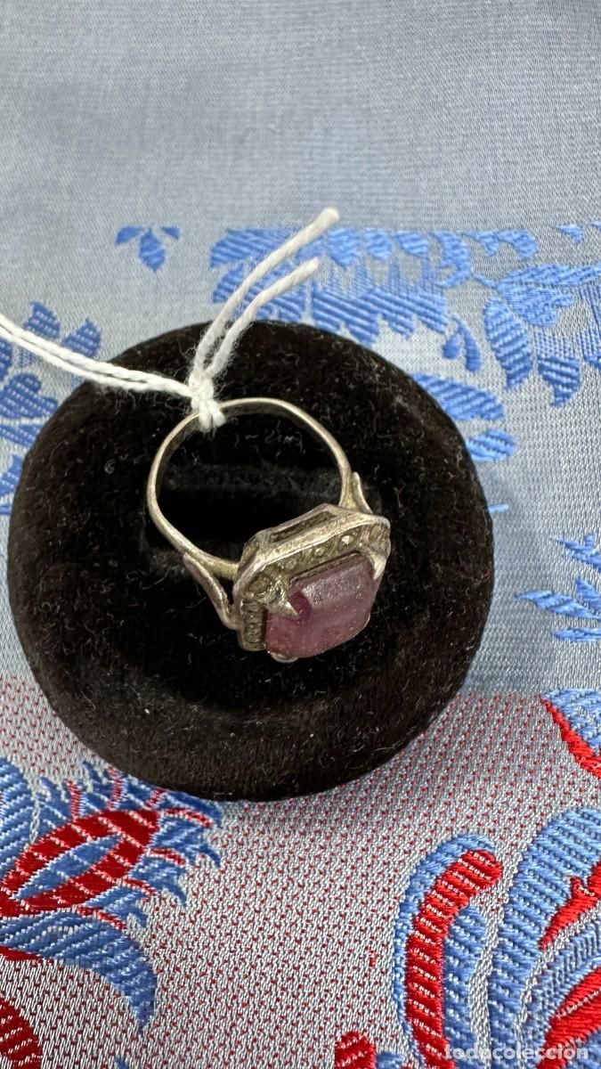 Joyeria: Anillo con piedra morada - Foto 2