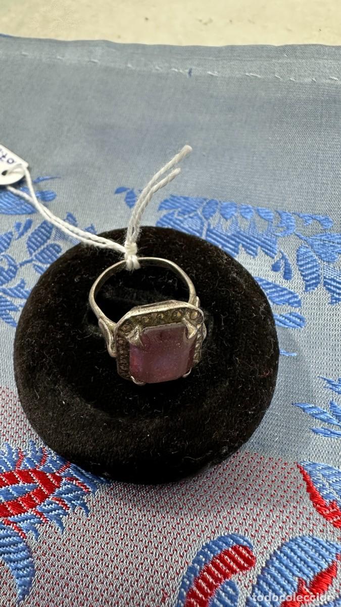 Joyeria: Anillo con piedra morada - Foto 3