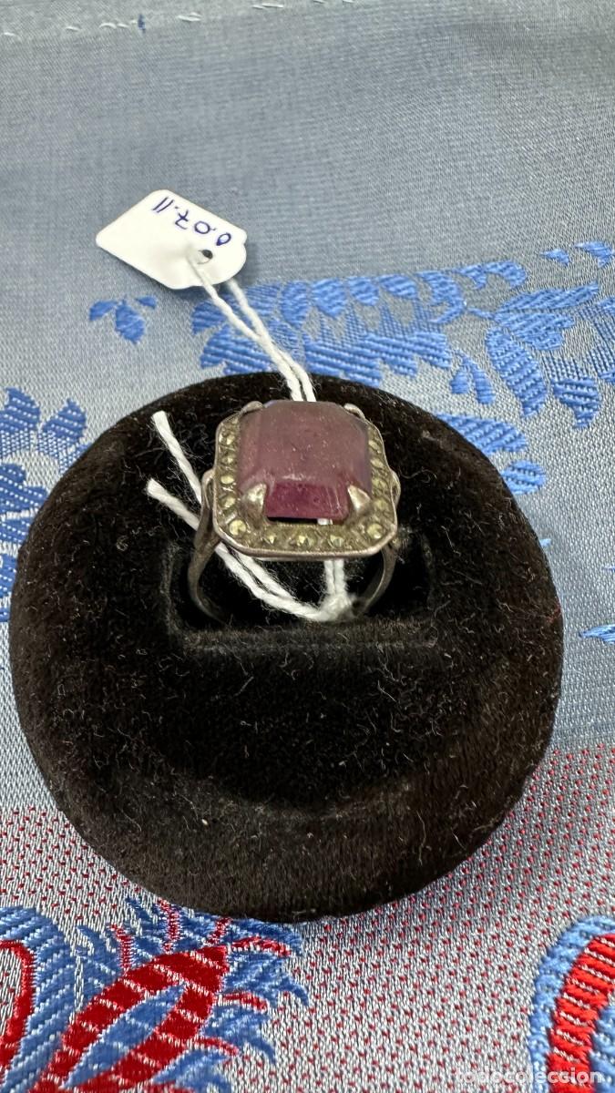 Joyeria: Anillo con piedra morada - Foto 4