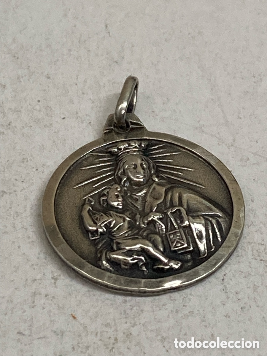 Joyeria: Medalla de plata religiosa C598 - Foto 2