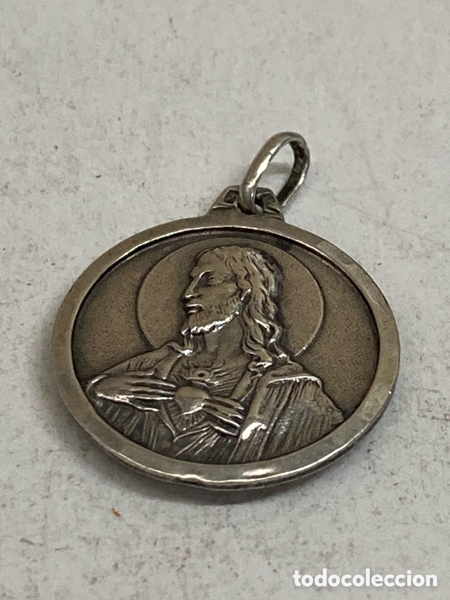 Joyeria: Medalla de plata religiosa C595
