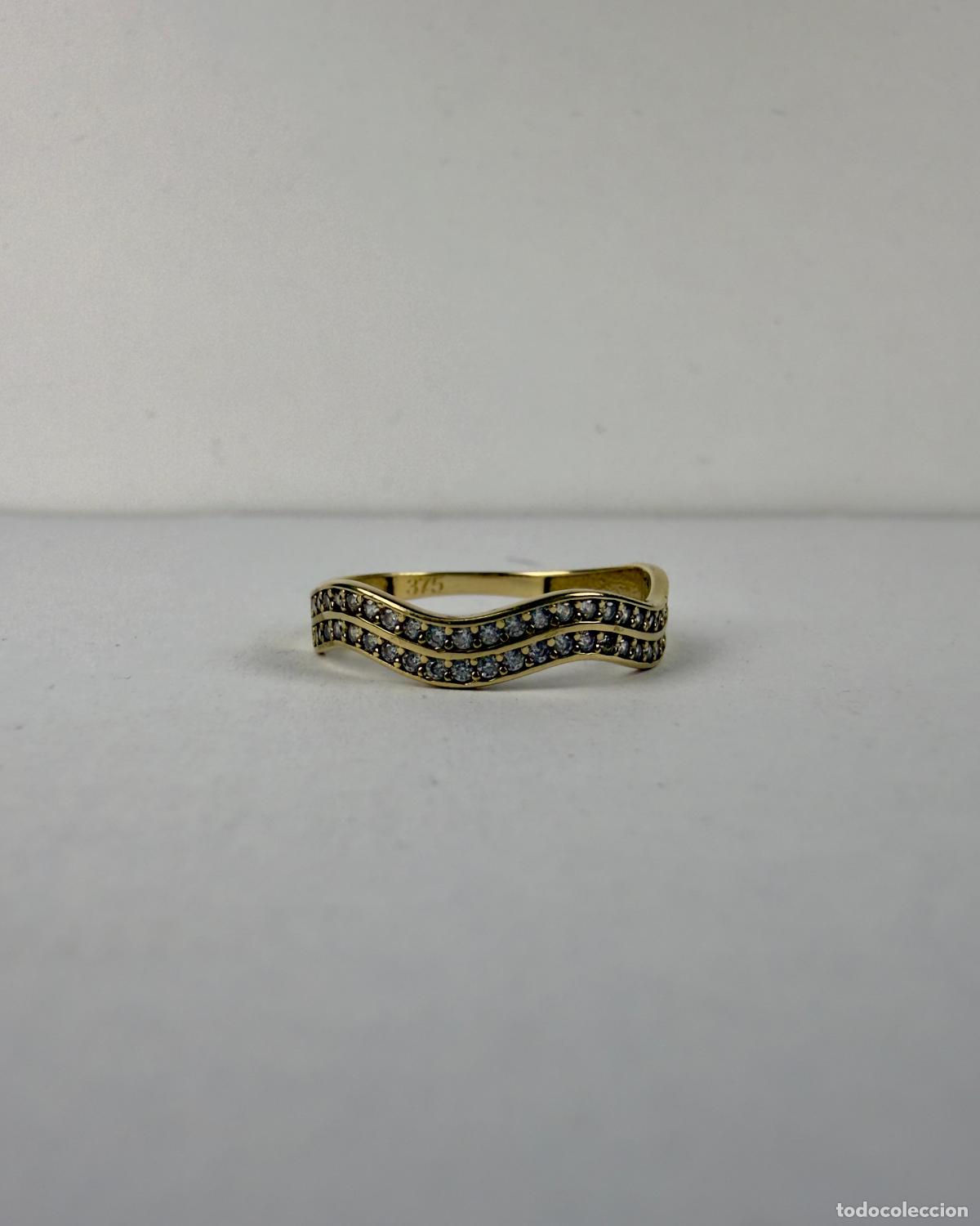 Joyeria: Anillo Oro 9K Circonitas - Foto 2