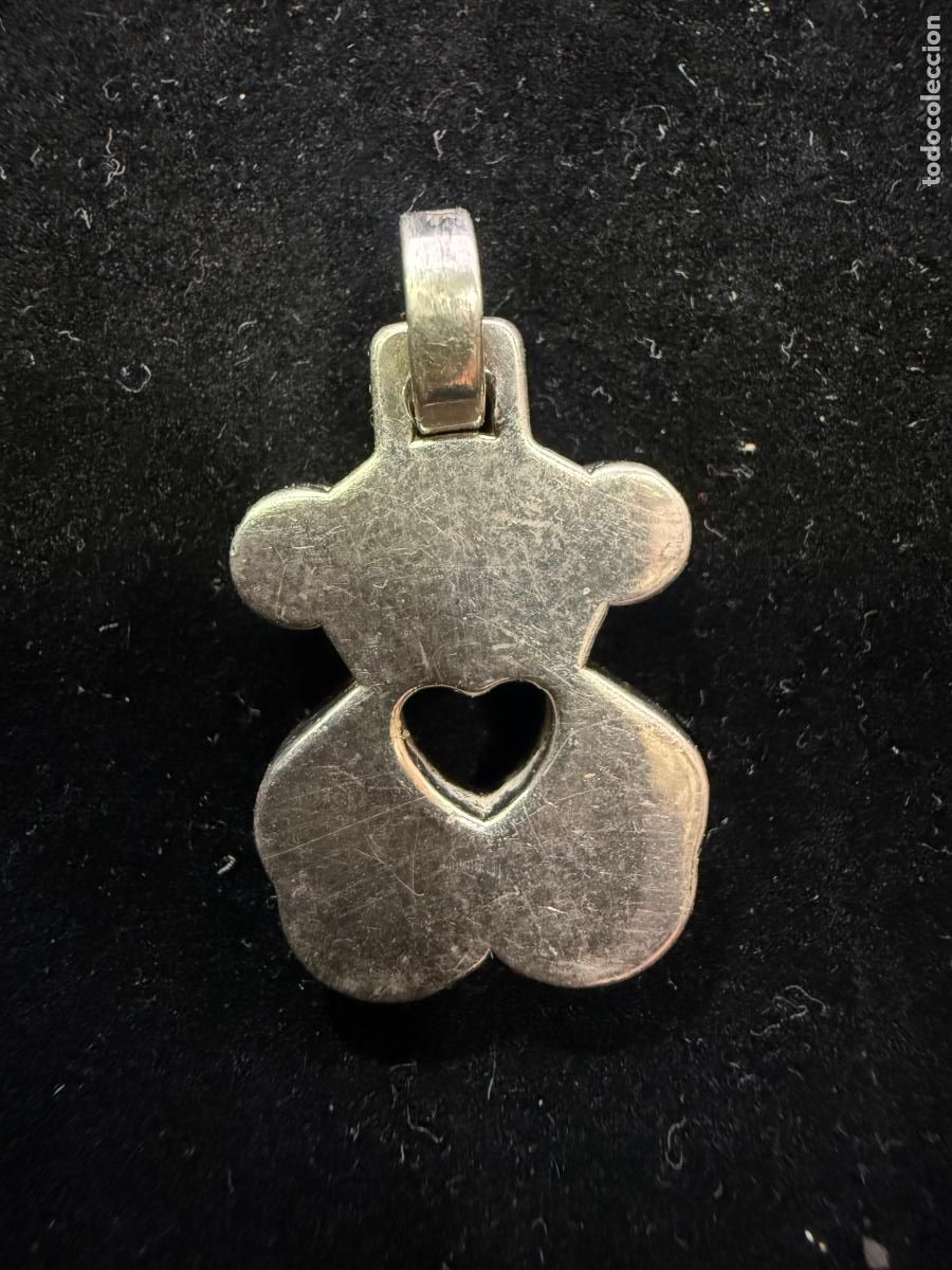 Joyeria: COLGANTE ORIGINAL TOUS ORIGINAL EN PLATA - MEDIDA 2,5 CM