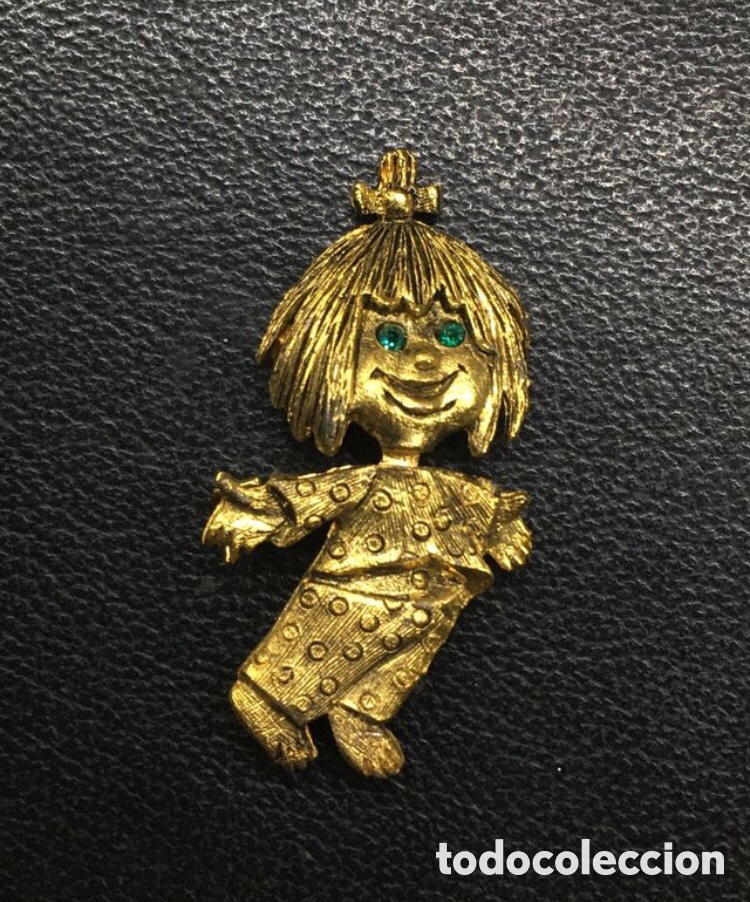 Joyeria: Broche met&aacute;lico CLEO FAMILIA TELERIN