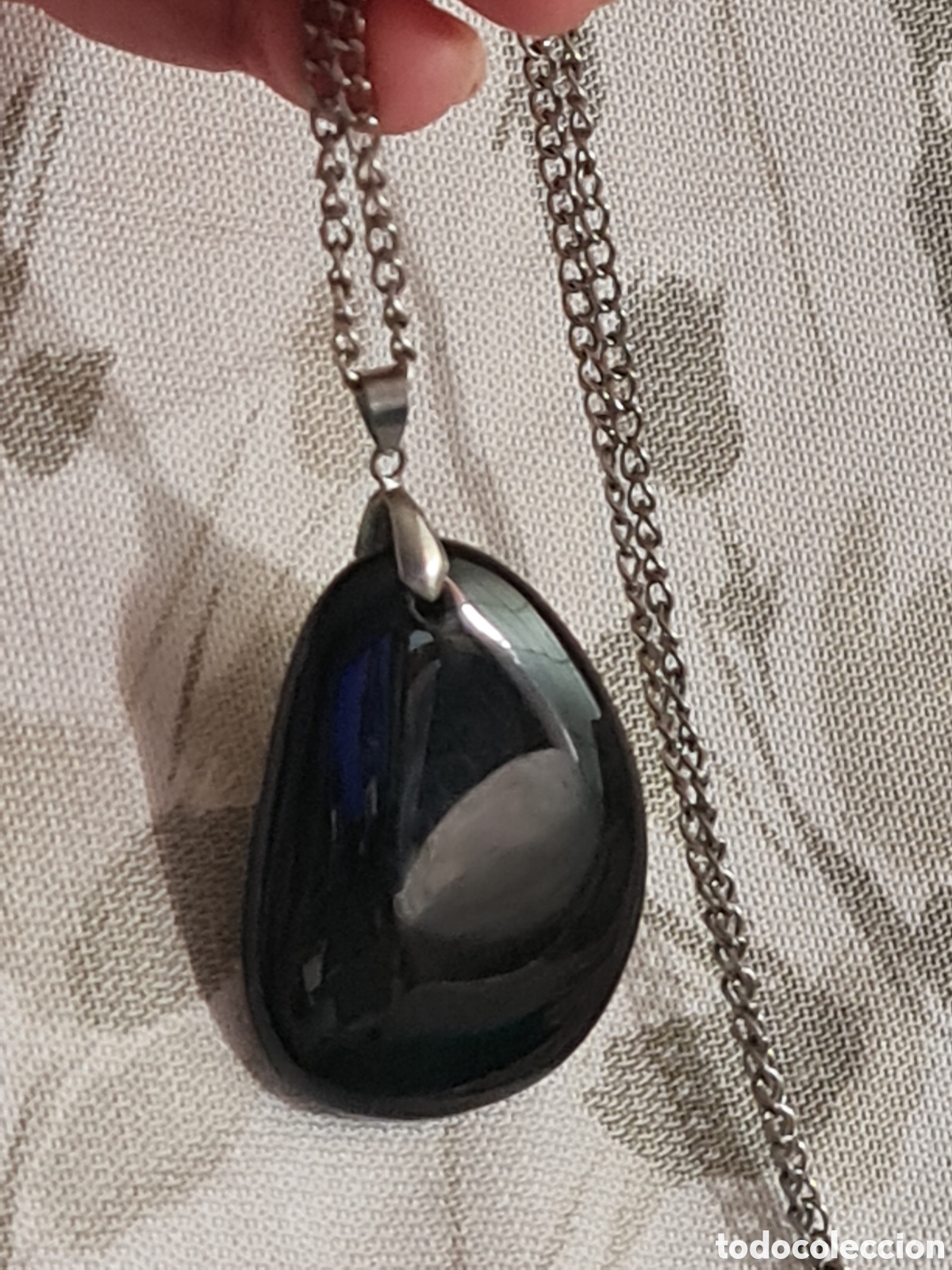 Joyeria: Obsidiana Negra Natural Artesanal Gran Formato