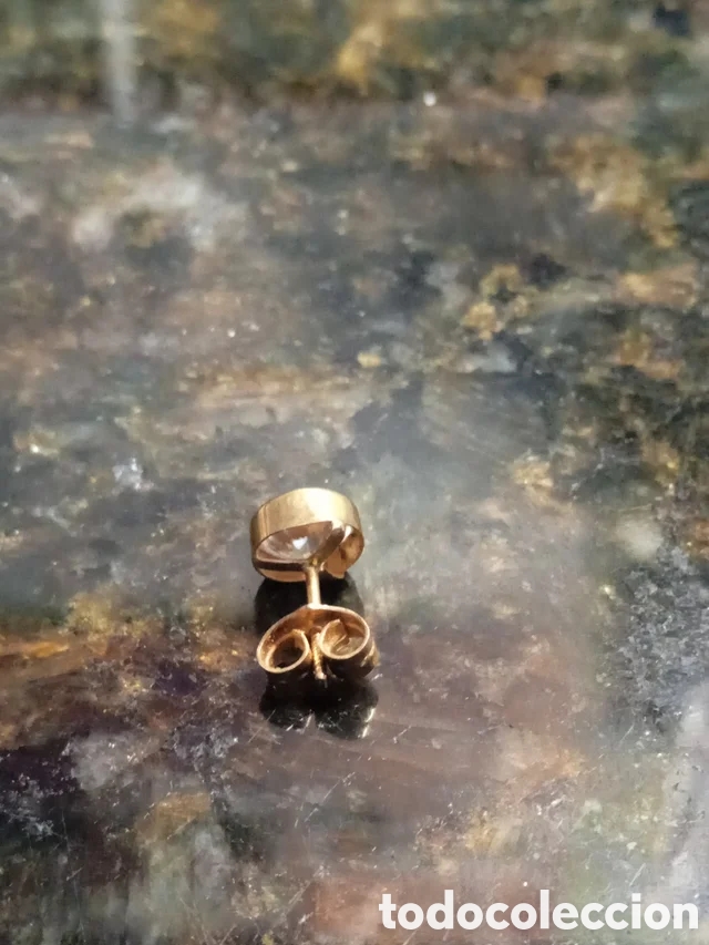 Joyeria: Pendiente de oro con circonita - Foto 3