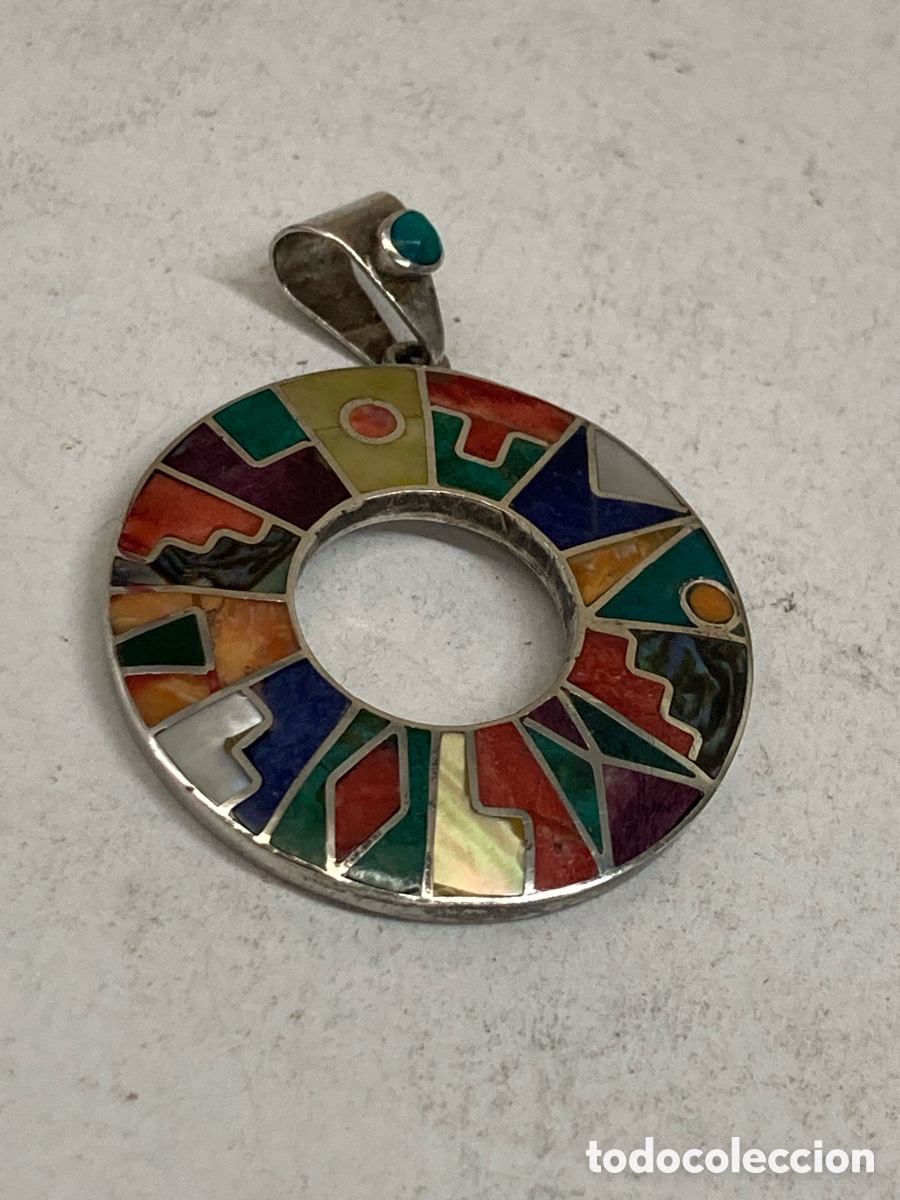 Joyeria: Colgante de plata n&aacute;car C600