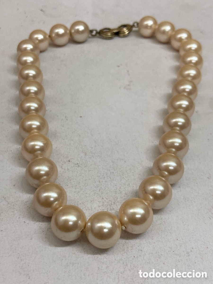 Joyeria: Collar de plata y perlas CC461
