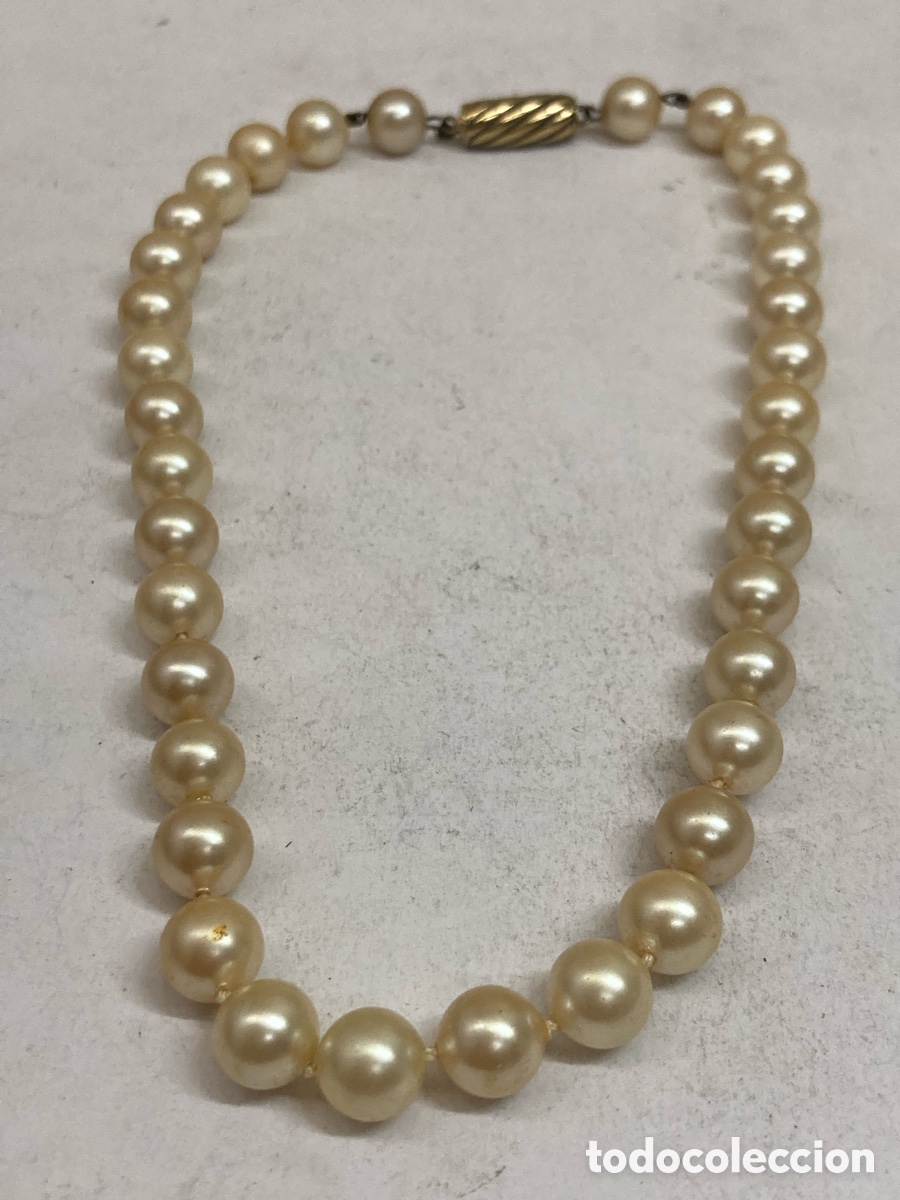 Joyeria: Collar de plata y perlas CC461