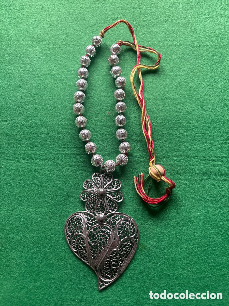 Joyeria: Antiguo collar regional filigrana (A6)