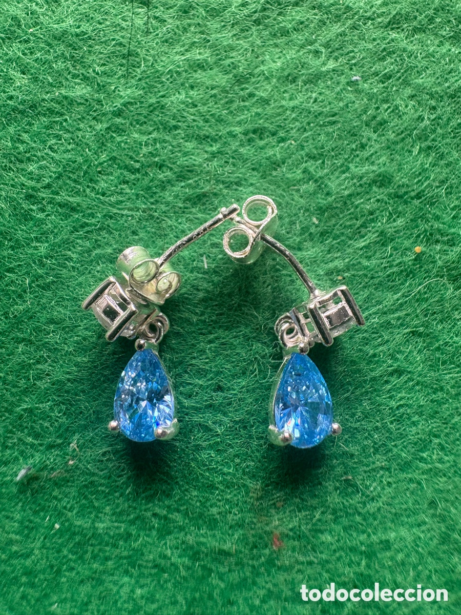 Jewelry: Pendientes de plata de ley 925 y piedras naturales (A6)