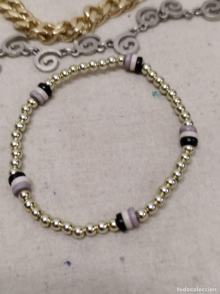 Joyeria: Lote de 12 pulseras y un collar. - Foto 3