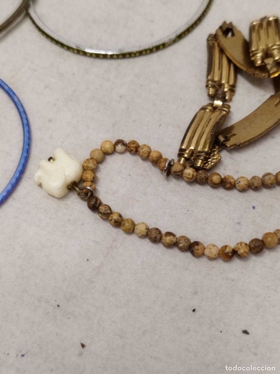 Joyeria: Lote de 12 pulseras y un collar. - Foto 9